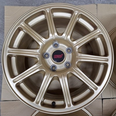 JDM Superb Quality Subaru Impreza WRX STI Genuine BBS Wheels 4Book GDB No Tires - Image 4