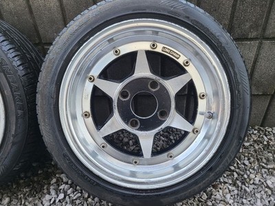 JDM Longchamp XR-7 4-wheel set no tire 14x6.5+8 4x114.3 offset measure No Tires - Image 5
