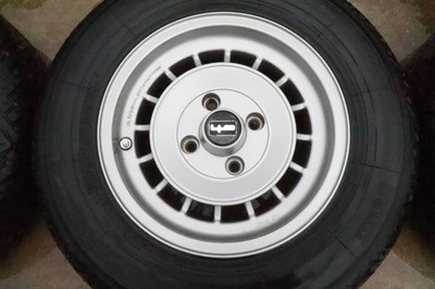 JDM Fortran 14-inch 4-hole wheels classic car wheels. No Tires - Image 3