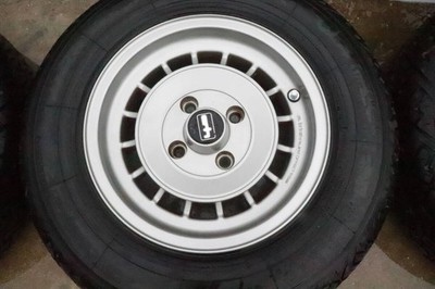 JDM Fortran 14-inch 4-hole wheels classic car wheels. No Tires - Image 4