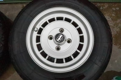 JDM Fortran 14-inch 4-hole wheels classic car wheels. No Tires - Image 5