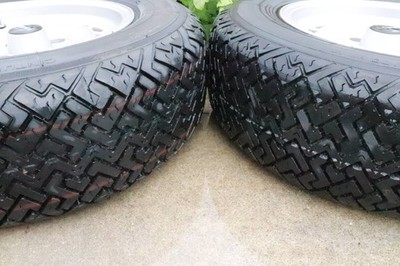 JDM Fortran 14-inch 4-hole wheels classic car wheels. No Tires - Image 10