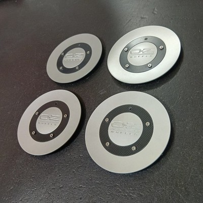 JDM OZ RACING Center cap Wheel cap OZ Racing Saturn Plus M543B Center No Tires - Image 2
