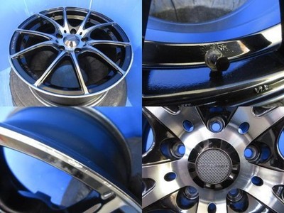 JDM Mazda Roadster NCEC series 4Book WedsSport black 177.5J aluminum w No Tires - Image 5