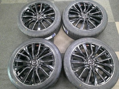 JDM LeonisVT 18x8.0J +42 PCD114.3 5H 225/45R18 Crown Mark X Skyline Te No Tires - Image 2