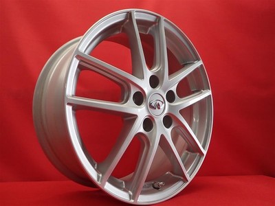 JDM Used Nissan Genuine Option Estilo 5Book Twin Spoke Wheels 4Book 7J No Tires - Image 2