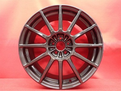 JDM Lightweight STi 12-Book Spoke Used Aluminum Wheels 4-Book 7.5J 18- No Tires - Image 7