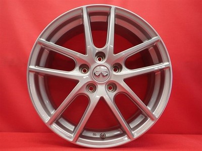 JDM Used Nissan Genuine Option Estilo 5Book Twin Spoke Wheels 4Book 7J No Tires - Image 7