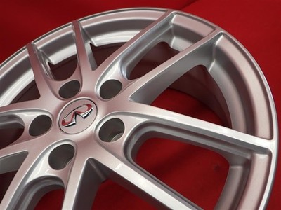 JDM Used Nissan Genuine Option Estilo 5Book Twin Spoke Wheels 4Book 7J No Tires - Image 10