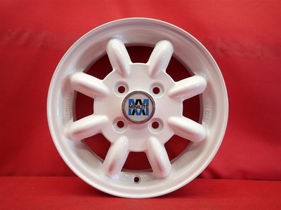 JDM Rare Subaru genuine MINILITE used aluminum wheel 4Book 4J 13 PCD10 No Tires - Image 4