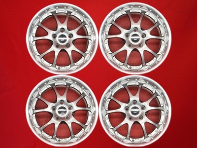 JDM Rare out-of-print WORK Euroline M2 used wheels 4-book 8J 17-inch P No Tires