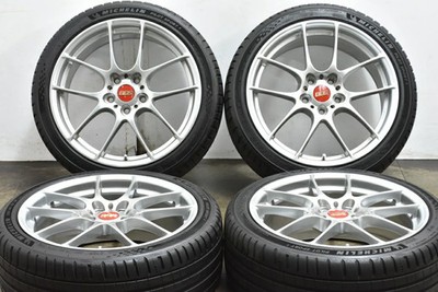JDM Used BBS 4-Book Set 187.5J x 18 +51 PCD 112 225/40ZR18 92Y with Mi No Tires - Image 2
