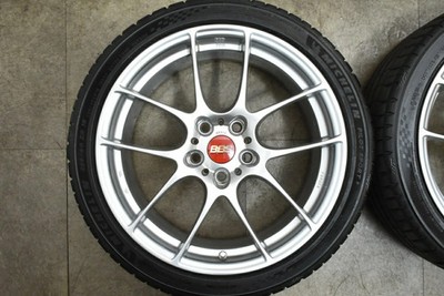 JDM Used BBS 4-Book Set 187.5J x 18 +51 PCD 112 225/40ZR18 92Y with Mi No Tires - Image 3