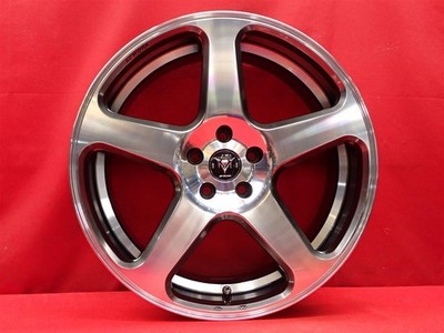 JDM Used WORK RYVER Raybar S005 wheels 4Book 8.5J 20PCD114.3 5x114.3 b No Tires - Image 7