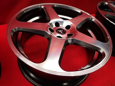 JDM Used WORK RYVER Raybar S005 wheels 4Book 8.5J 20PCD114.3 5x114.3 b No Tires - Image 9
