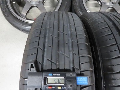 JDM VOLK TE37SL 165/55R15 Super Lap Sonic Bridgestone 5.5J +44 PCD100 No Tires - Image 2