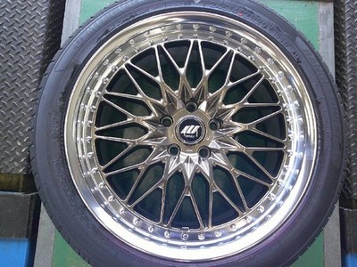 JDM WORK VS-XV 20x8.5J +40 PCD120 5H 245/45R20 Luster Bronze Gold for No Tires
