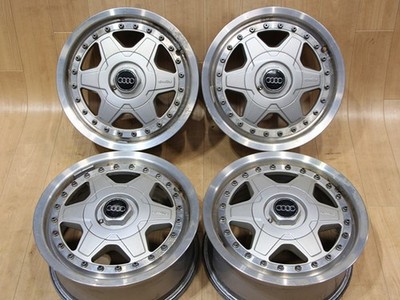 JDM A927 Old Car Rare Audi Speedline SL 499 14x6J+45 PCD108 Out of Pro No Tires