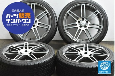 JDM Used WSP ITALY 4-Book Wheel Set 198.5J x 19 +35 PCD 112 245/40R19 No Tires