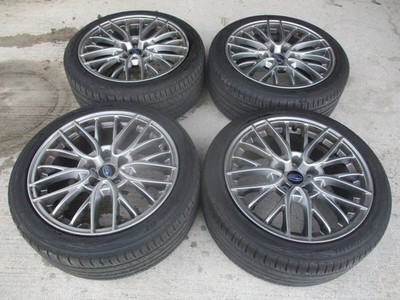 JDM subaru WRX STI genuine 18in PCD114.3 5 holes 8.5JJ OFF+55 245/40R1 No Tires