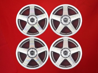 JDM IMPUL RS 1P Used Aluminum Wheels 4Book 6.5J 15 PCD 100/114.3 4-hol No Tires