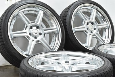 JDM SSR Executor RC06S 20-inch 8.5J +40 PCD112 tires with Yokohama AVI No Tires - Image 2
