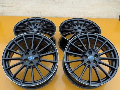 JDM STI Enkei wheels 4-piece set 18x7.5J ET48 PCD100 5H. A popular ite No Tires