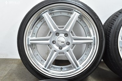 JDM SSR Executor RC06S 20-inch 8.5J +40 PCD112 tires with Yokohama AVI No Tires - Image 5