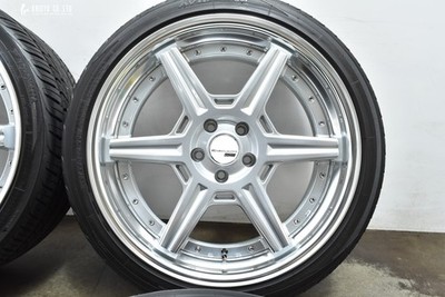 JDM SSR Executor RC06S 20-inch 8.5J +40 PCD112 tires with Yokohama AVI No Tires - Image 6