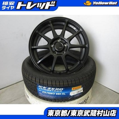 JDM Tires: SSR GTV02 177J+42 5H114.3 + Pirelli Ice Zero Asimmetrico 2 No Tires