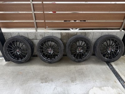 JDM Subaru STI Genuine 18-inch Wheels and Tire Set 4-Wheel DUNLOP SPOR No Tires