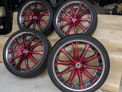 JDM Work MODERNES EXOTISCHES ELEMENT Wheels & Tires 4Book 228.5J+35 PC No Tires