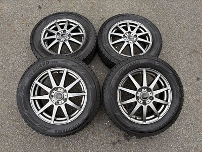 JDM 265-31-2 TTWHEELS 166.5J +53 PCD 114.3-5H Yokohama IceGUARD iG60 2 No Tires
