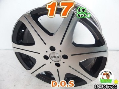 JDM Used Used 17-inch 4-Wheel Wheel Set / DOS / 17x6.5J +28 / 100 / 4H No Tires