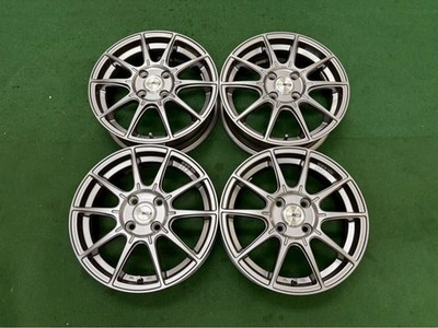 JDM 266-86-3 SSR GTX01 155J +45 PCD 100-4H silver Aluminum Wheel Only No Tires