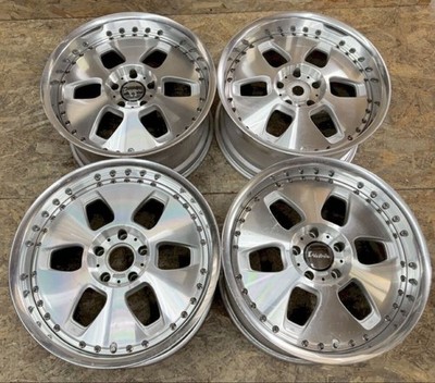 JDM Rare RAYS VICTORIX BRAINER 1810J +25 PCD114.3 5H Fits Silvia Skyli No Tires