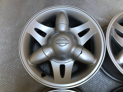JDM NISSAN KR20 R20 Mistral genuine 157J +25 aluminum wheels 139.7 D2 No Tires - Image 3