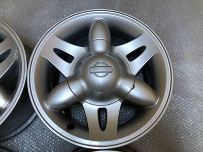 JDM NISSAN KR20 R20 Mistral genuine 157J +25 aluminum wheels 139.7 D2 No Tires - Image 4