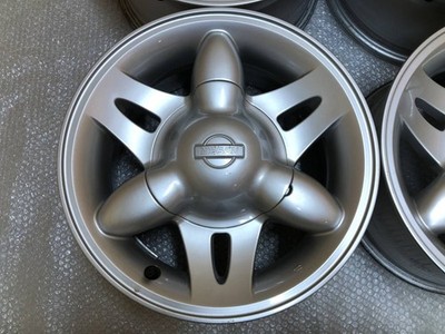 JDM NISSAN KR20 R20 Mistral genuine 157J +25 aluminum wheels 139.7 D2 No Tires - Image 5