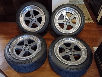 JDM 17-inch wheels for BNR32 GTR Excellent Condition No Tires