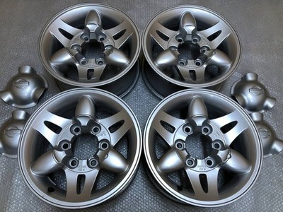 JDM NISSAN KR20 R20 Mistral genuine 157J +25 aluminum wheels 139.7 D2 No Tires - Image 7