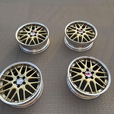 JDM Wheel Single Item 4-Book Set WORK Lanvec LM1 7.5J 18-inch No Tires