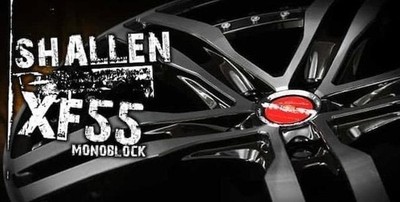 JDM Used AME Shallen XF-55 Monoblock 19-inch 4-Book Vezel Serena CH-R No Tires