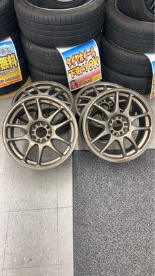 JDM WORK wheels 114.3mm bolt pattern 5 holes. No Tires