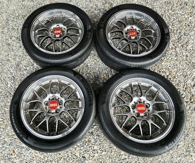 JDM Super BBS FORGED Diamond Silver 18-inch wheels No Tires