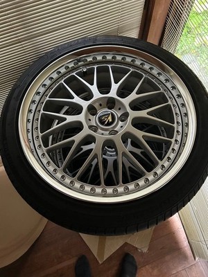 JDM WORK VS 20 Aluminum Wheels with Tires 4 Books No Tires
