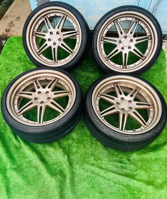 JDM Used WORK Gnosis GS5 21-inch Aluminum Wheels 4-Book Set No Tires