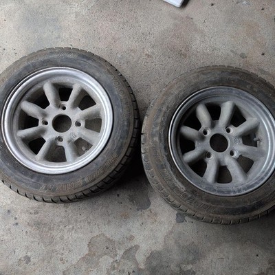 JDM Watanabe 13-inch 6.5j aluminum wheels No Tires