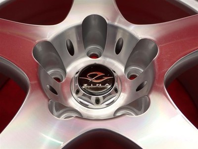 JDM Used ZINA 5-spoke wheels 4-spoke 8J 17x114.3 bolt pattern 5x114.3 No Tires - Image 9