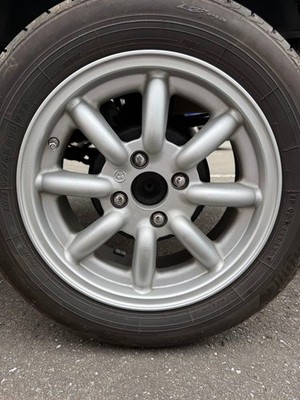 JDM Watanabe 14-inch aluminum wheels 4-piece set 6J +35 offset PCD 100 No Tires